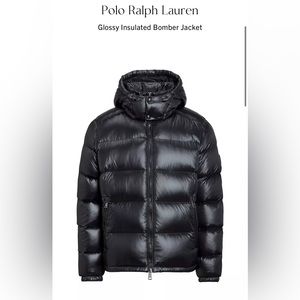 NWT Ralph Lauren RLX Glossy Insulated Puffer Jacket